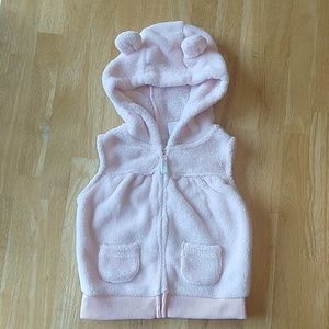 Light Pink Vest Carter's 18 mo